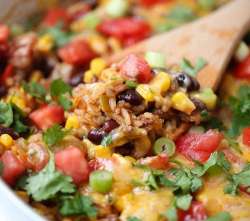 Easy One Pot Burrito Bowls