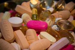 Close Up of Multivitamins