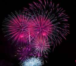 Fourth of July fireworks