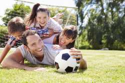 families who get fit together stay together