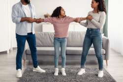 custody argument with divorced parents