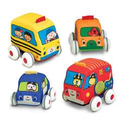 Pull Back Soft Vehicles