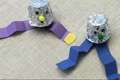 Robots Made with K-Cups, Foil, and Paper