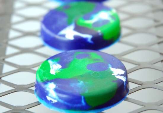 DIY Crayons Recycled Craft for Earth Day